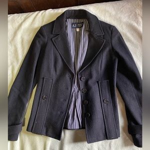 Woolen Armani jeans jacket